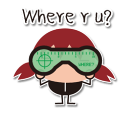 Espion Fleur 1st Mission (En ver) sticker #1012044