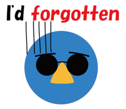 Nose sunglasses excuse himself in Eng sticker #1012101