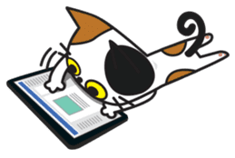 Meow Mao sticker #1012277