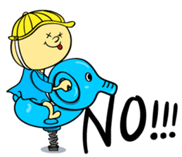 A No Good but Lovable Human uses it. sticker #1012768