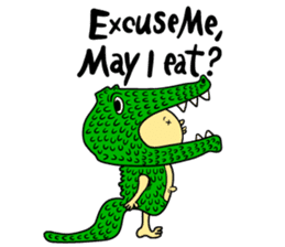 A No Good but Lovable Human uses it. sticker #1012771