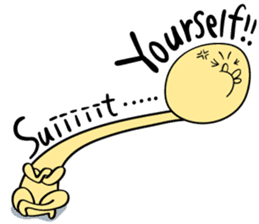 A No Good but Lovable Human uses it. sticker #1012789