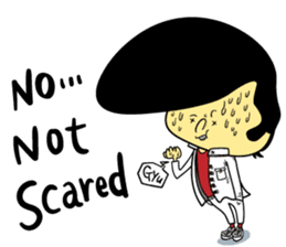 A No Good but Lovable Human uses it. sticker #1012800