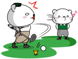 White Bear's "Weekend Golf Story" sticker #1012807