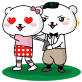 White Bear's "Weekend Golf Story" sticker #1012808