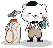 White Bear's "Weekend Golf Story" sticker #1012811