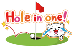 White Bear's "Weekend Golf Story" sticker #1012812