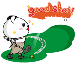 White Bear's "Weekend Golf Story" sticker #1012813