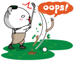 White Bear's "Weekend Golf Story" sticker #1012814