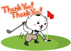 White Bear's "Weekend Golf Story" sticker #1012819