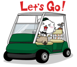 White Bear's "Weekend Golf Story" sticker #1012823