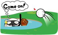 White Bear's "Weekend Golf Story" sticker #1012825
