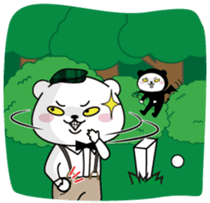 White Bear's "Weekend Golf Story" sticker #1012826