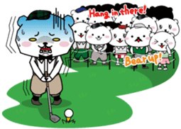 White Bear's "Weekend Golf Story" sticker #1012827