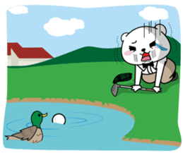 White Bear's "Weekend Golf Story" sticker #1012830