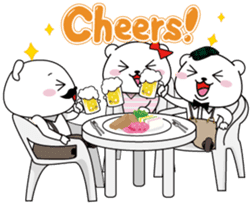 White Bear's "Weekend Golf Story" sticker #1012838