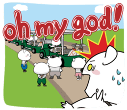 White Bear's "Weekend Golf Story" sticker #1012843