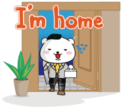 White Bear's "Weekend Golf Story" sticker #1012844