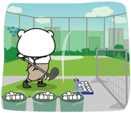 White Bear's "Weekend Golf Story" sticker #1012845