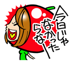 Apple Girl sticker #1012932