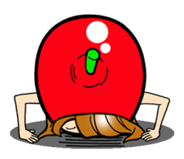 Apple Girl sticker #1012954