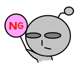 Alien sticker #1013091