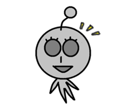 Alien sticker #1013106