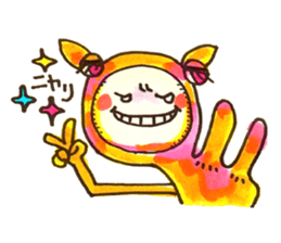 We put on Kigurumi sticker #1013132