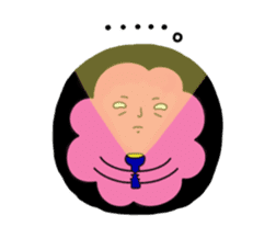 sour cherry cotton candy party sticker #1013178