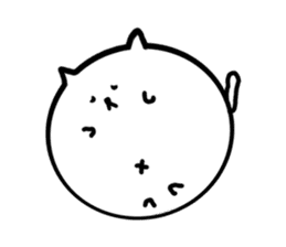 BIG FACE CAT sticker #1013572