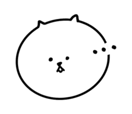 BIG FACE CAT sticker #1013584