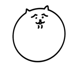 BIG FACE CAT sticker #1013585