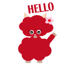 Ninja Sheep sticker #1013732