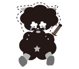 Ninja Sheep sticker #1013741