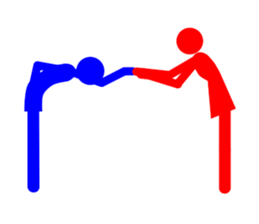 Man & Woman sticker #1013790