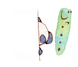 The Pinkish Rabbit and his friends sticker #1013877