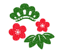 Hand-carved Stickers Season's Greetings! sticker #1014051