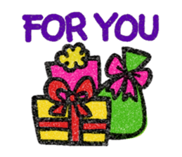 Hand-carved Stickers Season's Greetings! sticker #1014082