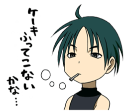 WORLD WAR BLUE Sticker sticker #1014320