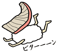 Sushi-jin sticker Vol.1~tuna and porgy~ sticker #1014539