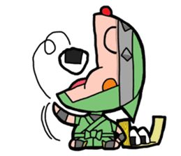 Ninja Senbei sticker #1014693