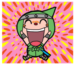 Ninja Senbei sticker #1014697