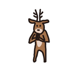 Deer of Japan sticker #1014811