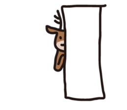Deer of Japan sticker #1014813