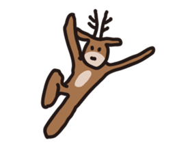 Deer of Japan sticker #1014815