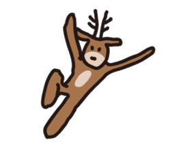 Deer of Japan sticker #1014815