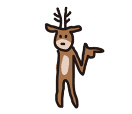 Deer of Japan sticker #1014816