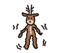 Deer of Japan sticker #1014819