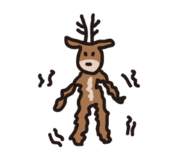 Deer of Japan sticker #1014819