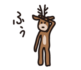 Deer of Japan sticker #1014823
